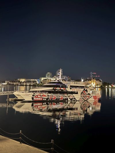 Aboriginal Art Boat